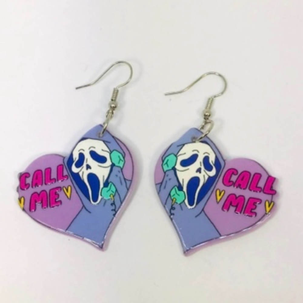 Ghost “Call Me” Earrings